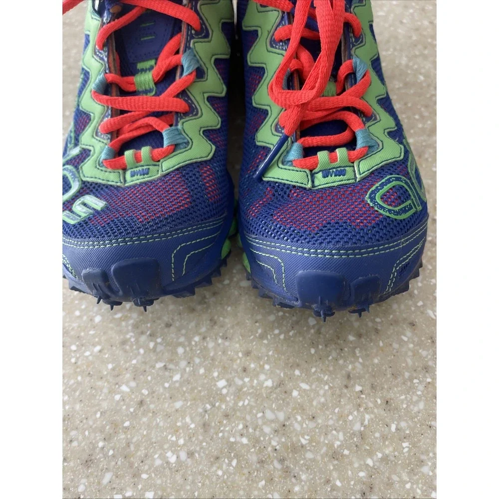 EUC Y2K Adidas Vigor TR Blue Green Orange Sneakers Outdoor Trail Runners Size 6 - Picture 5 of 13